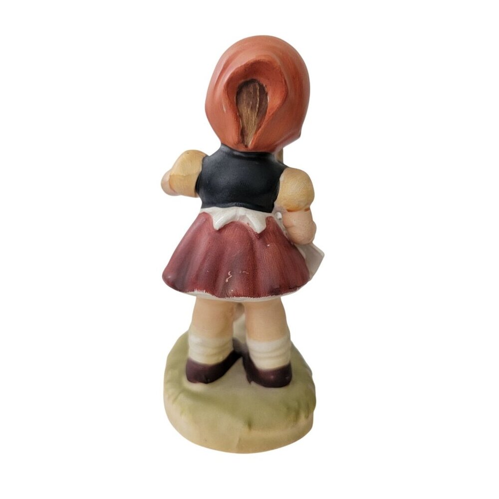 Vintage Figurines "Postman & Little Miss Mail" Hand-Painted Porcelain 5" JAPAN - Picture 11 of 13